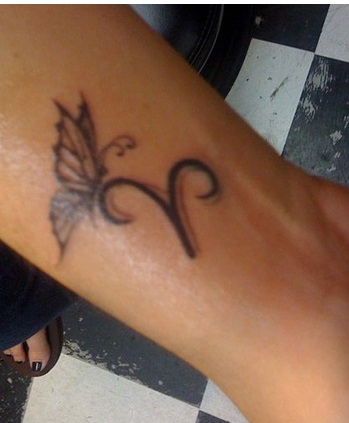 Aries-butterfly-tattoos