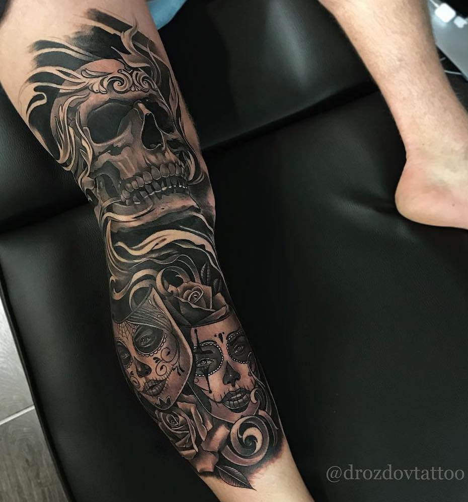 Chicano Tattoo by Vladimir Drozdov
