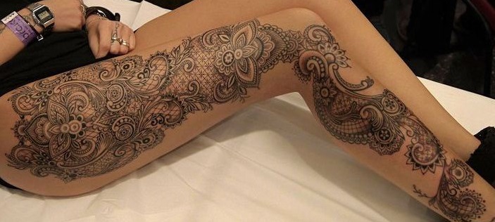 leg-tattoos-women-henna