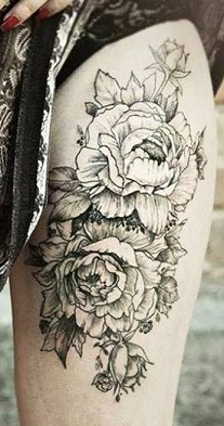 leg-tattoos-women-thigh-roses