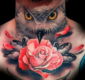neck-tattoos-owl-full