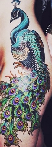 peacock-feather-tattoo-japanese