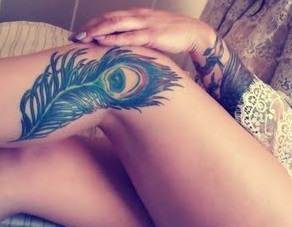 peacock-feather-tattoo-leg