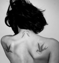 shoulder-blade-tattoos-swallows