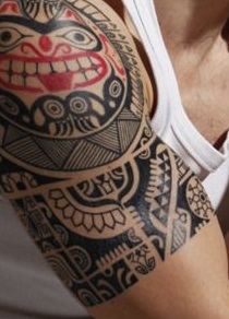 shoulder-tattoos-men-tribal-native