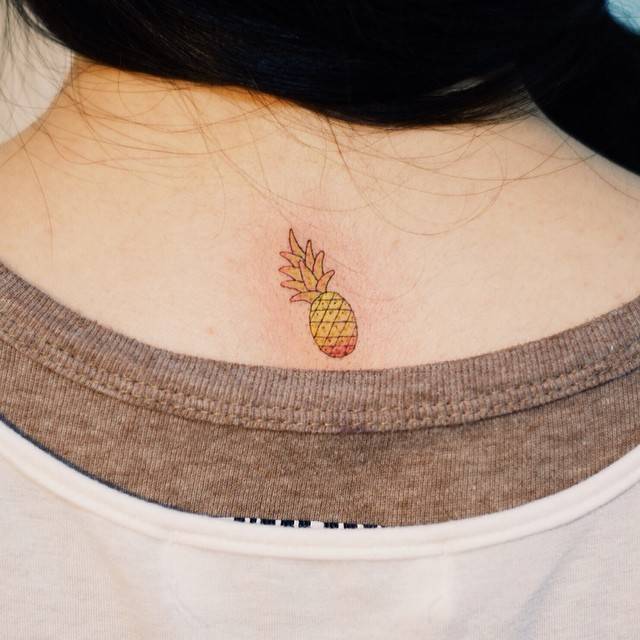 Pineapple Tattoo by Doy Seoul