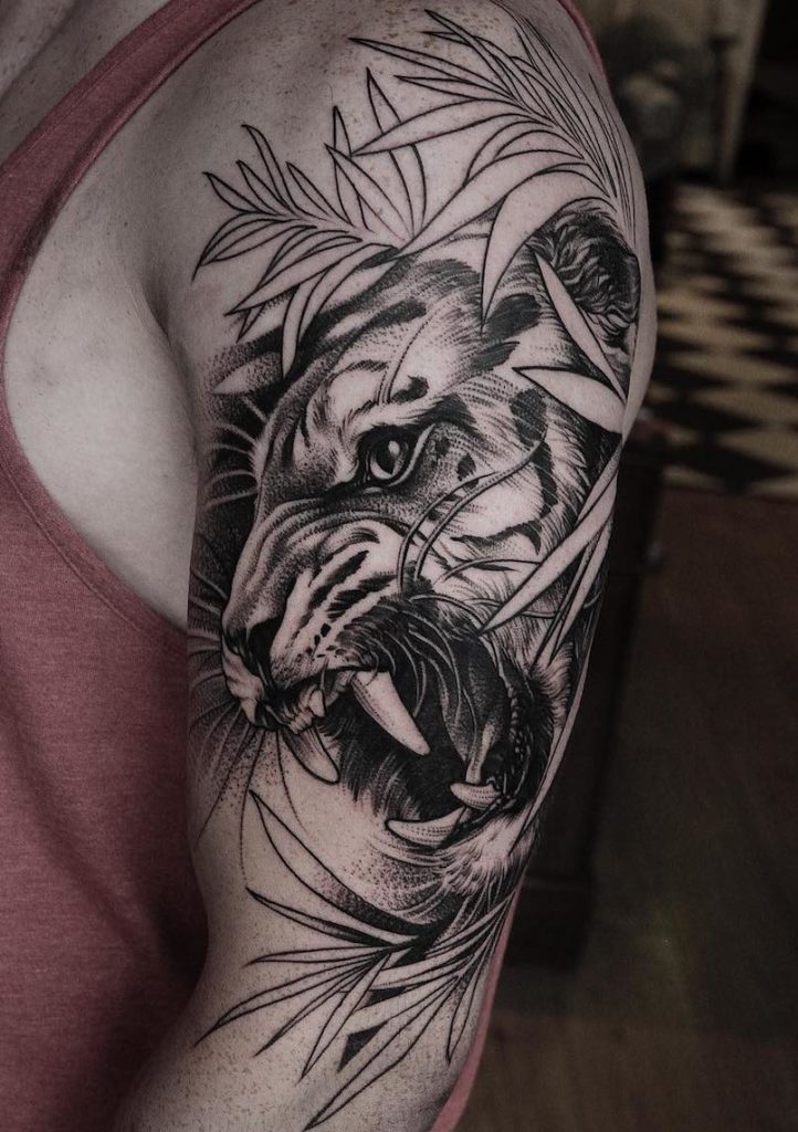 Daniel Baczewski Tiger Tattoo