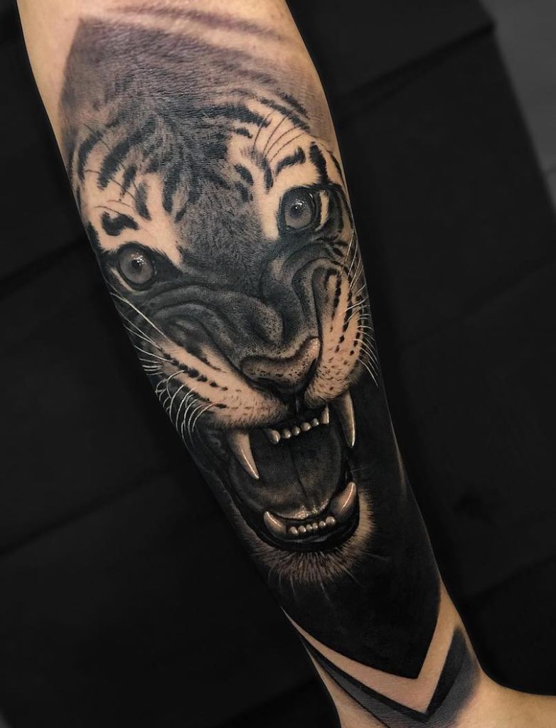 Jumilla Olivares- Tiger Tattoo