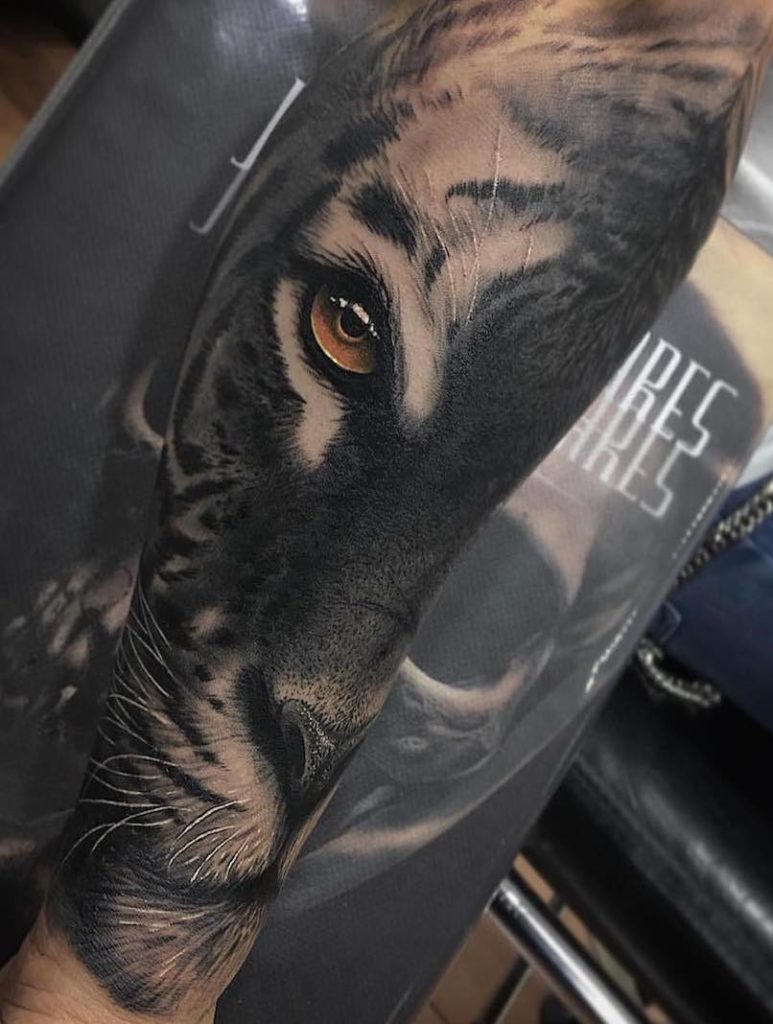 Jumilla Olivares- Tiger Tattoo