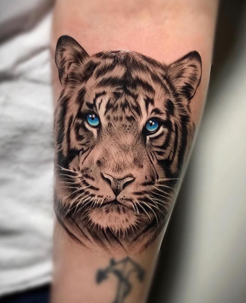 Tiger Tattoo by Miss Jade