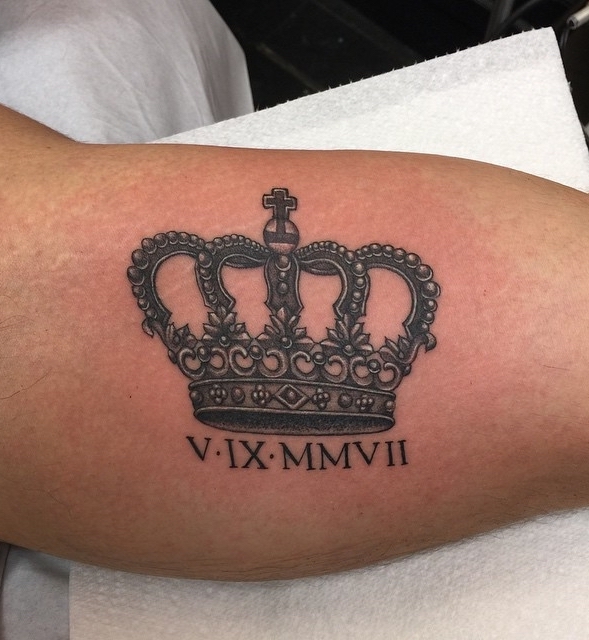 Rich Cahill Crown Tattoo