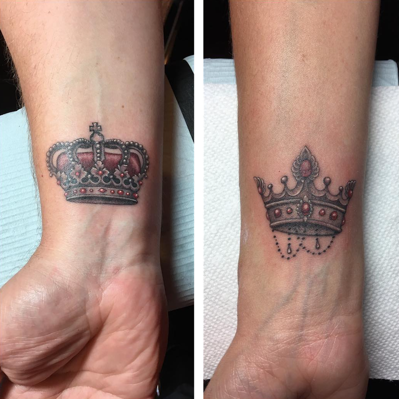 Rich Cahill Crown Tattoos