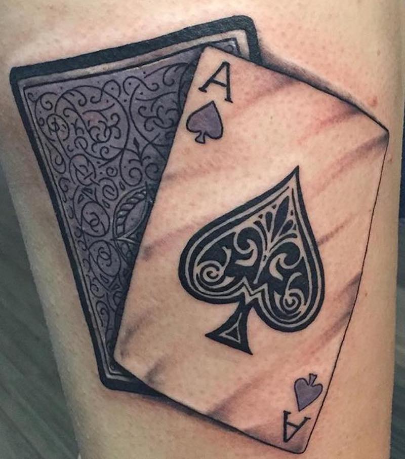 Ace Tattoo by Anthony Castriotta