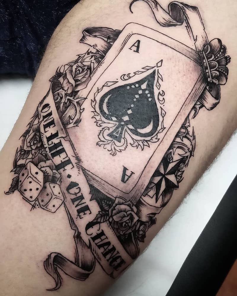 Ace Tattoo by Daniel Castro