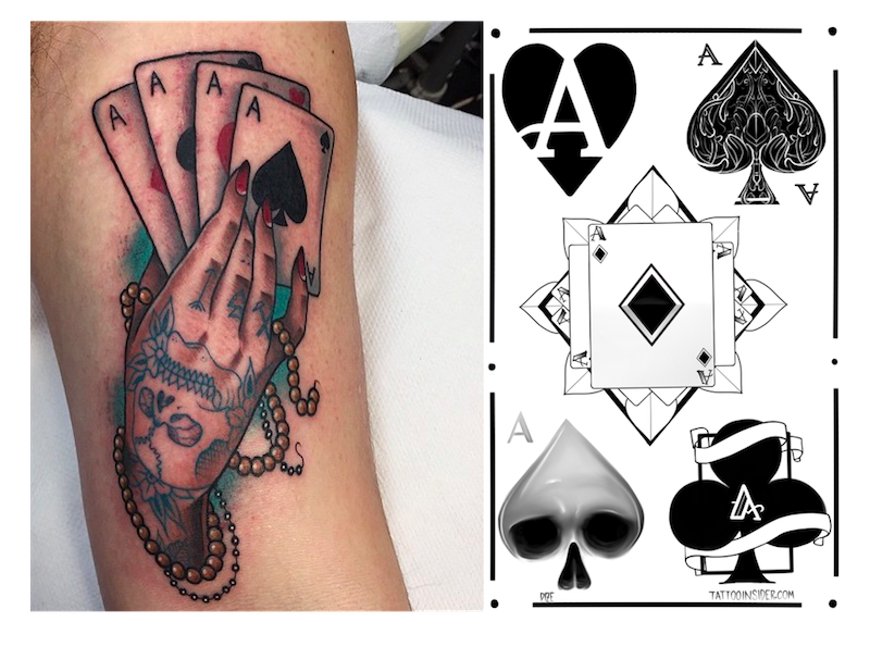 Ace Tattoo by Jean Le Roux and Ace Tattoo Designs