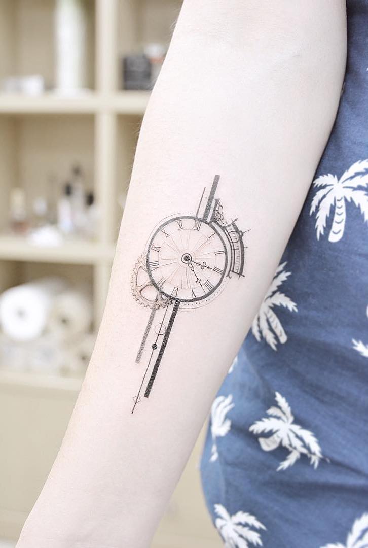 Clock Tattoo 2 by Banul Seoul
