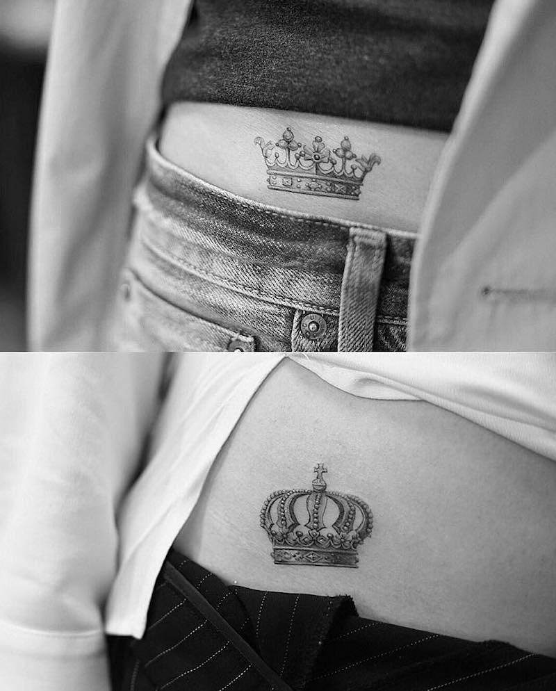 Crown Tattoos by Nando Tattoo