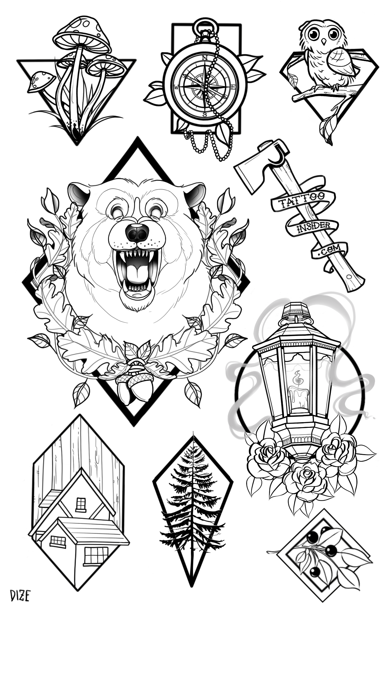 Forest Tattoo Design Ideas And Meaning