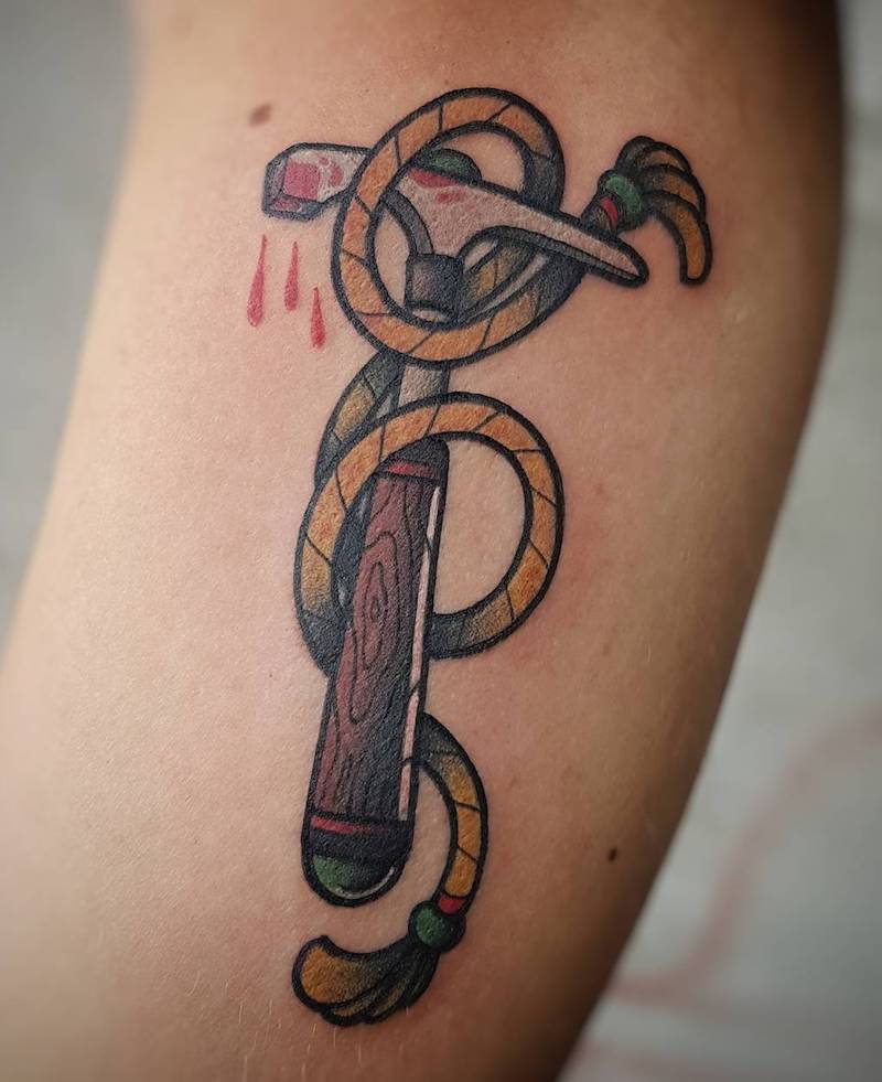 Hammer Tattoo by Niccolò Piovan