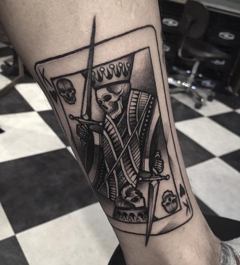King Tattoo 3 by Gara Tattooer