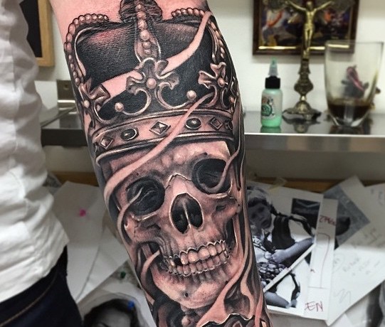 King Tattoo by Andy Blanco 2