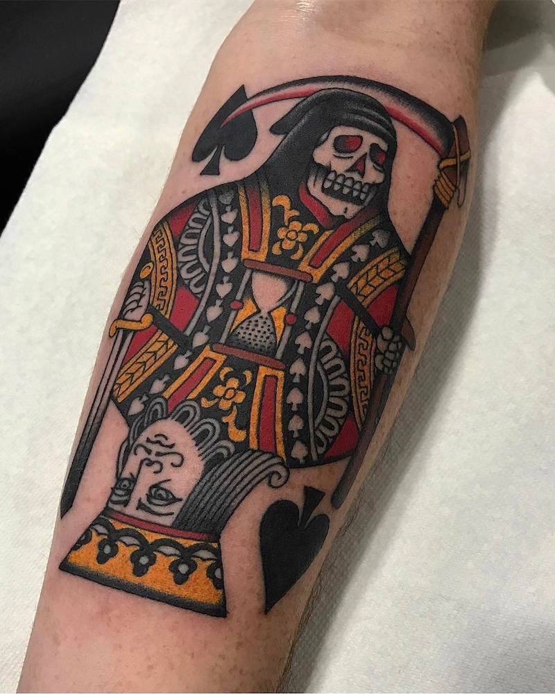 King Tattoo by Bradley Kinney