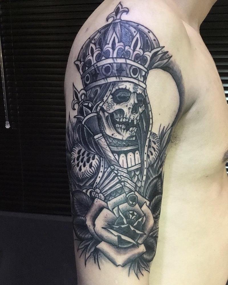  King Tattoo by Kayron Loureiro