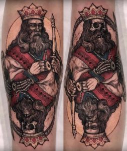 King Tattoo by Varo Tattooer