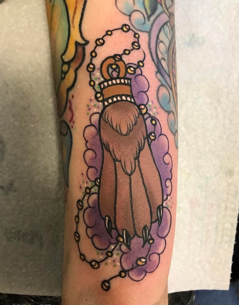 Rabbits Foot Lucky Tattoo Alex Rowntree