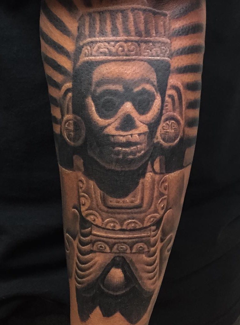 Aztec Tattoo Chuy Espinoza