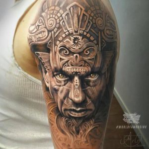 Aztec Tattoo by Arlo DiCristina
