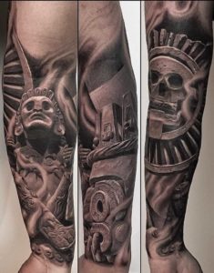 Aztec Tattoo by Greg Nicholson