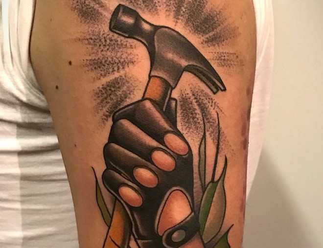 Hammer Tattoo 2 by Fulvio Vaccarone