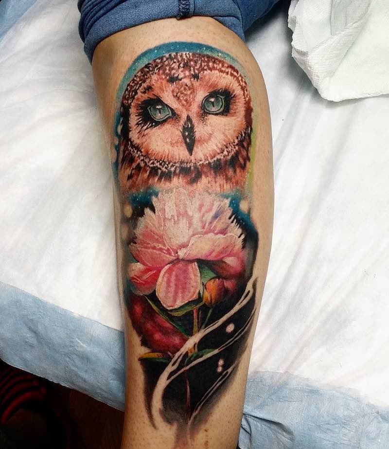 Owl Tattoo by Danyel labiut