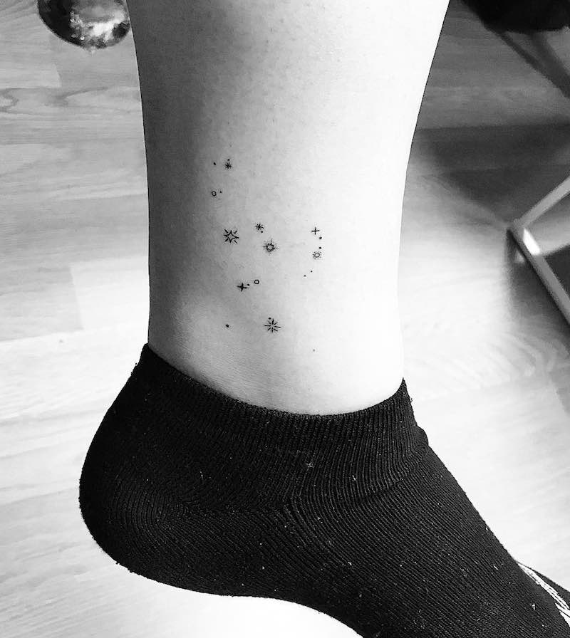 Stars Small Tattoo by JK Kim