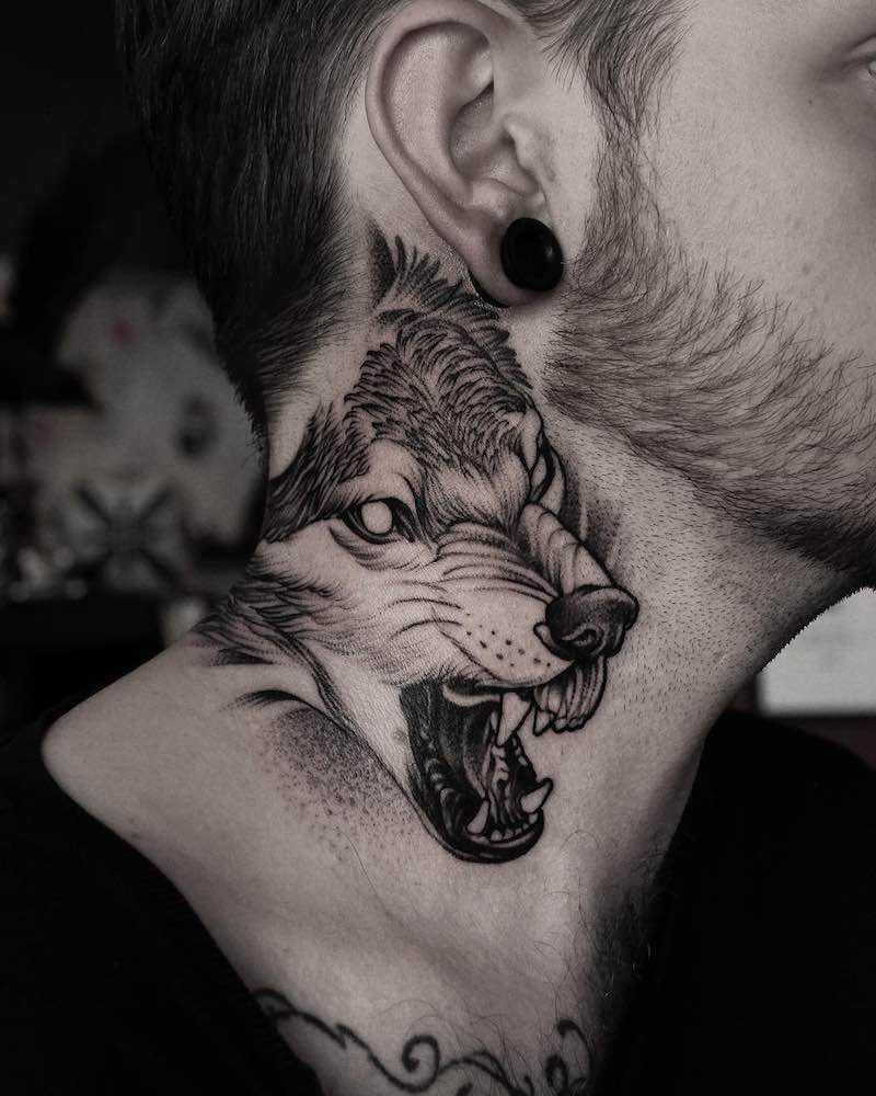 Wolf Tattoo - Daniel Baczewski