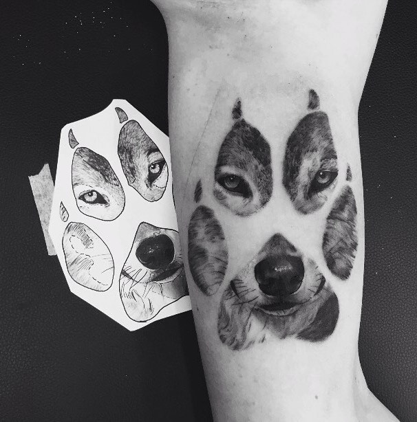 Wolf Tattoo by Liam Joseph