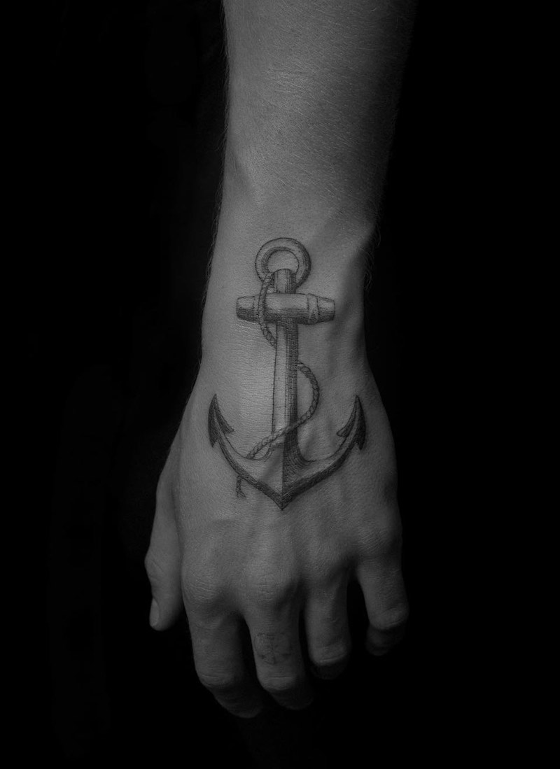 Anchor Tattoo by Bodiesneedrest