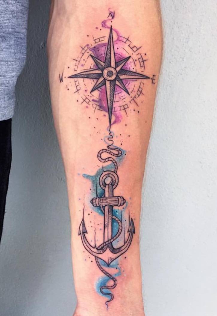 Anchor Tattoo by Charl Steyn