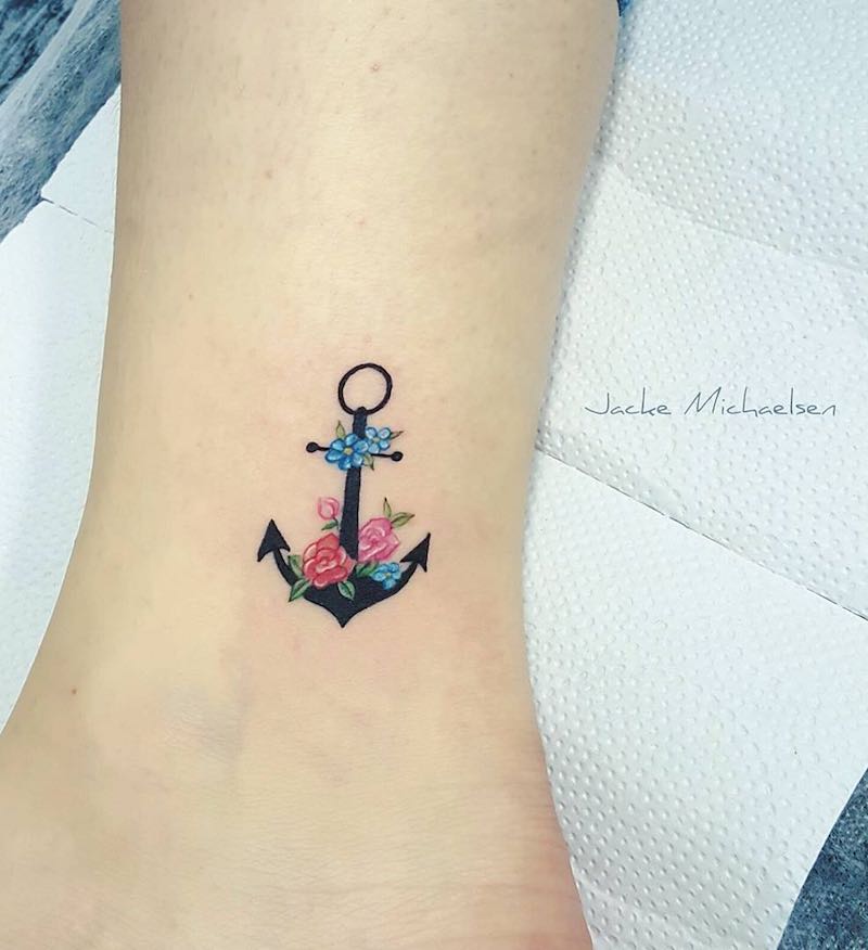 Anchor Tattoo by Jacke Michaelsen - Tattoo Insider