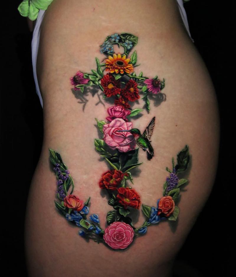 Anchor Tattoo by Jamie Schene