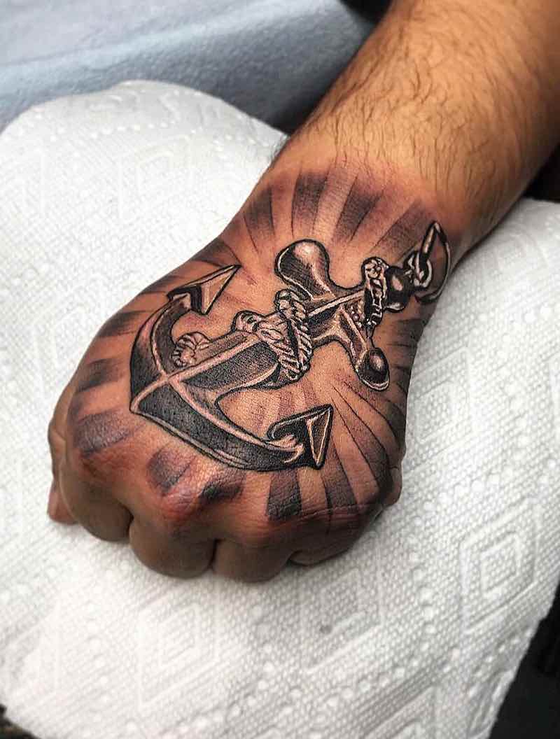 Anchor Tattoo by Jorge Jamaica