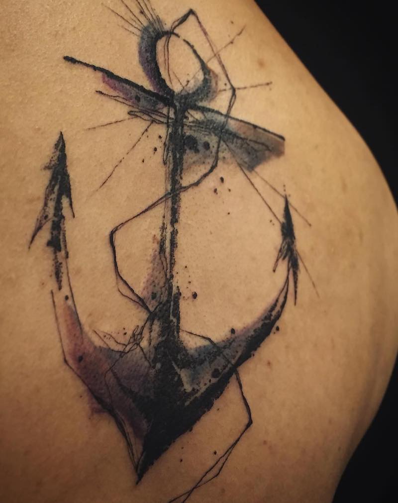 Anchor Tattoo by NADi