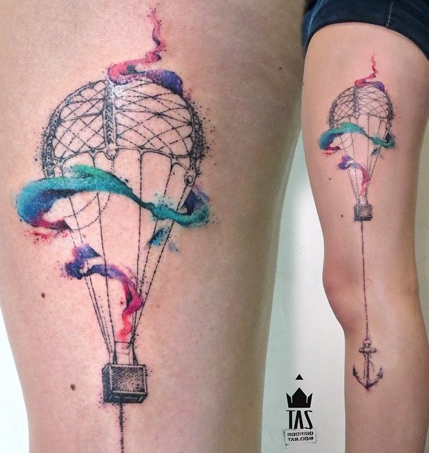 Anchor Tattoo by Rodrigo Tas