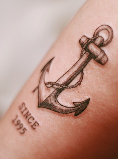 Anchor Tattoo by Seoeon