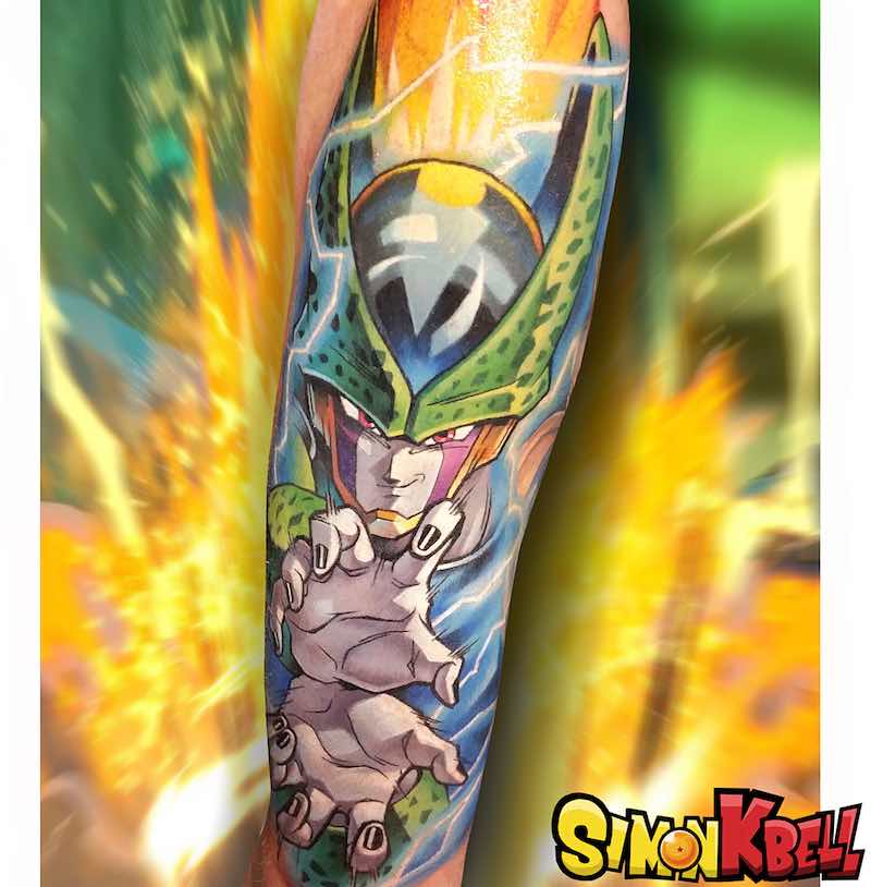 Cell Tattoo by Simon K Bell