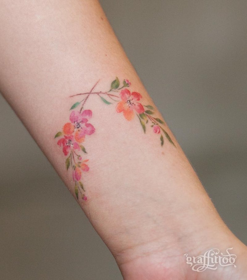 Cherry Blossom Tattoo - Graffittoo