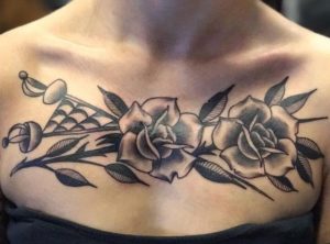 Chest Piece Tattoo by Jeff Segundo