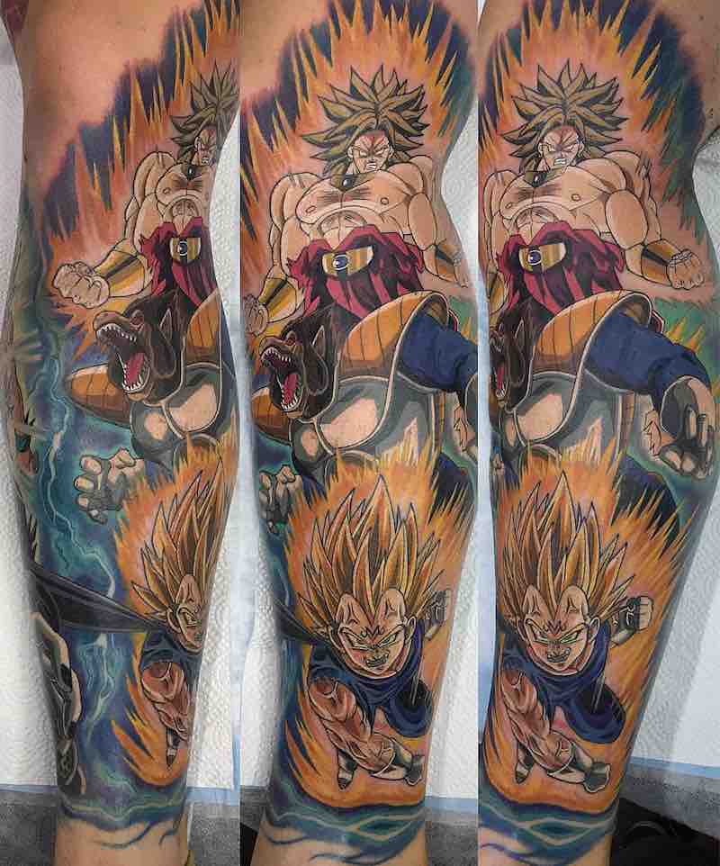 Dragon Ball Z Tattoo Sleeve by Ry Tattoomiester-