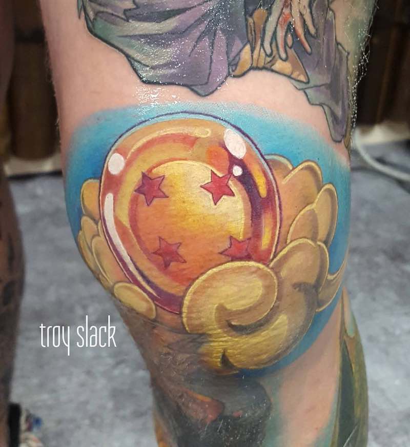 Dragon Ball Z Tattoo by Troy Slack-